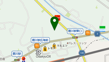 鶴川香山園の地図画像