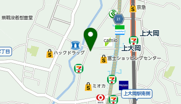 和揉 上大岡店の地図画像