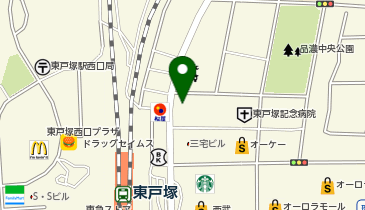 和揉 東戸塚店の地図画像