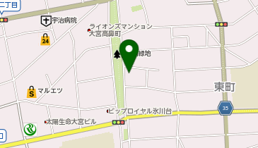 和流美容室わ心の地図画像