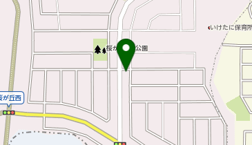 和風流 高の原店の地図画像