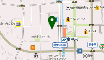 Lsurii(ルスリー) 仙台泉中央店の地図画像
