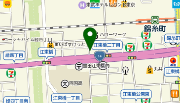Lsurii(ルスリー) 墨田店の地図画像