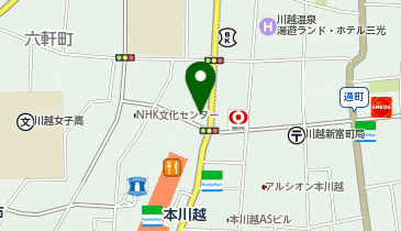 Lsurii(ルスリー) 埼玉川越店の地図画像