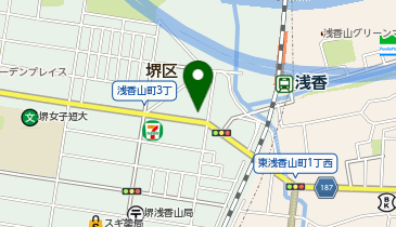 Lsurii(ルスリー) 堺浅香山店の地図画像