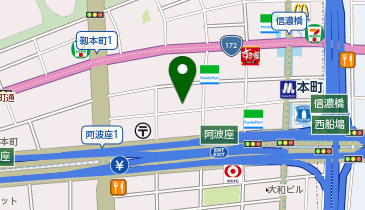 あそびゴコロ鍼灸整骨院 本町院の地図画像