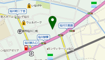 和風プライベート整体 是色の地図画像