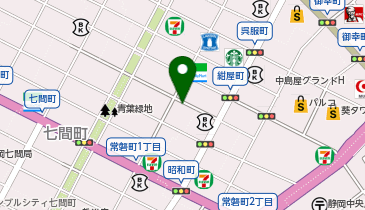 馳流四川麻辣湯(チルシセンマーラータン) 静岡駅前店の地図画像
