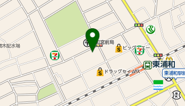 らくらく整体院 東浦和本店の地図画像