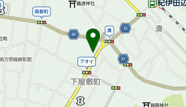 癒し処和みかん 田辺店の地図画像