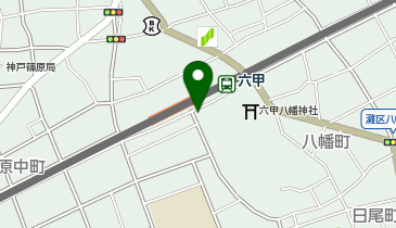 六甲メンズカットPleine lune(プレーヌリュンヌ)の地図画像