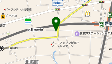 路美容室の地図画像