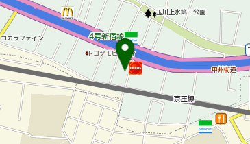路地裏のアパートの地図画像