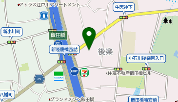 ラ・トゥール飯田橋の地図画像