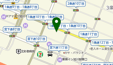 エミナルクリニック 旭川院の地図画像