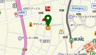 エミナルクリニックメンズ 浜松院の地図画像