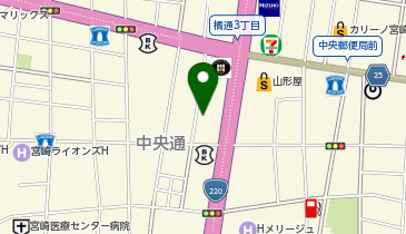 エミナルクリニックメンズ 宮崎院の地図画像