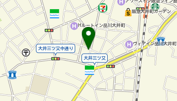 NAKANO(中野)プロポーション整体院 大井町院の地図画像