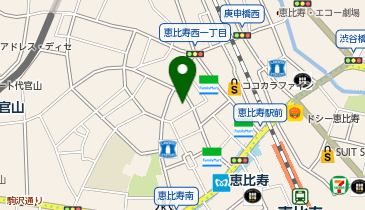 EMINAL EBISU(エミナル恵比寿)の地図画像