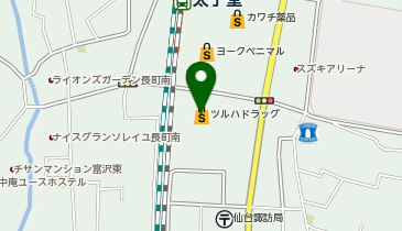 あすと長町整骨院の地図画像