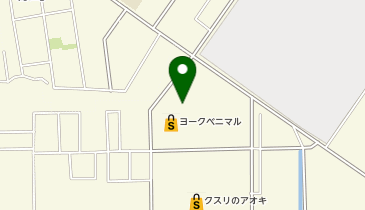 キューピッドクリーニング ヨークベニマル寒河江店の地図画像