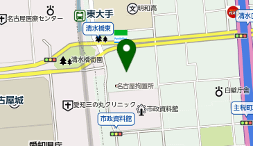 名古屋拘置所の地図画像