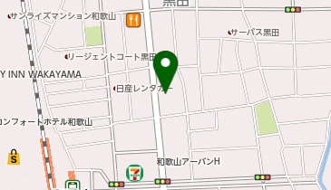 和歌山駅東口接骨院の地図画像