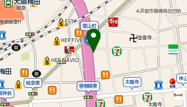 TONES OSAKA(トーンズ オオサカ)の地図画像