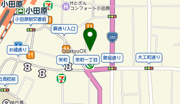 Moana Lua by HEADLIGHT(モアナルア・バイ・ヘッドライト) 小田原駅前店の地図画像