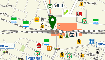 Tigle by HEADLIGHT(ティグル・バイ・ヘッドライト) 立川店の地図画像