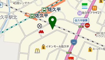 ursus by HEADLIGHT(アーサス・バイ・ヘッドライト) 長野佐久店の地図画像