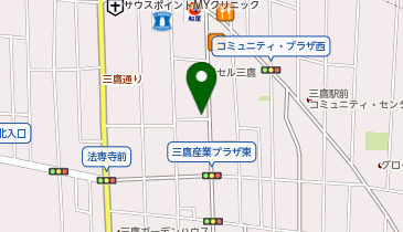 hair flores by HEADLIGHT(フローレス・バイ・ヘッドライト) 三鷹店の地図画像