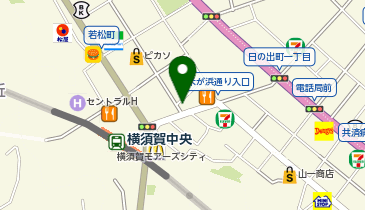 soen by HEADLIGHT(ソーエン・バイ・ヘッドライト) 横須賀中央店の地図画像