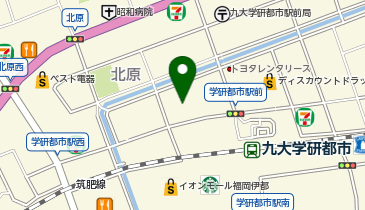 soen by HEADLIGHT(ソーエン・バイ・ヘッドライト) 九大学研都市店の地図画像