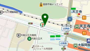 GRAS DESIGN&HAIR by HEADLIGHT(グラ・デザインアンドヘアー・バイ・ヘッドライト) 天王寺店の地図画像