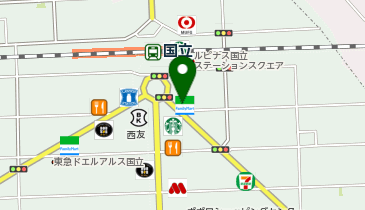 Ursus hair Design by HEADLIGHT(アーサス・ヘアーデザイン・バイ・ヘッドライト) 国立店の地図画像