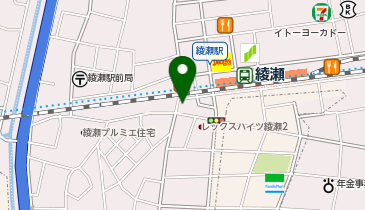 Ursus hair Design by HEADLIGHT(アーサス・ヘアーデザイン・バイ・ヘッドライト) 綾瀬店の地図画像