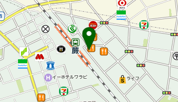 Ursus hair Design by HEADLIGHT(アーサス・ヘアーデザイン・バイ・ヘッドライト) 蕨店の地図画像