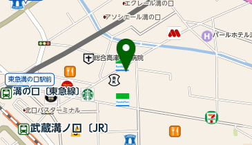 toledo9 by HEADLIGHT(トレドナイン・バイ・ヘッドライト) 溝の口店の地図画像