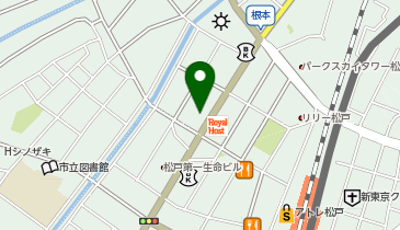 Ursus hair Design by HEADLIGHT(アーサス・ヘアーデザイン・バイ・ヘッドライト) 松戸店の地図画像