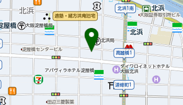 株式会社ウエノフードテクノ 大阪本社の地図画像