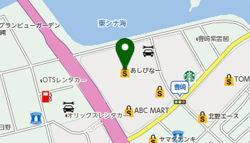 Teva(テバ) 沖縄アウトレットモールあしびなー店の地図画像