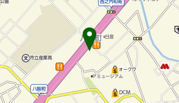 洋麺屋五右衛門 岸和田店の地図画像