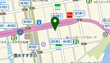 札幌ジンギスカン 名代 てんぐの地図画像