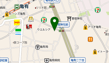 こち亀記念館の地図画像