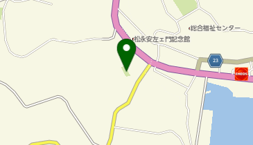 遣新羅使の墓の地図画像