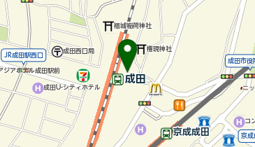 メンズサロンIMA 成田店の地図画像