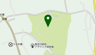 うるま市具志川野球場の地図画像