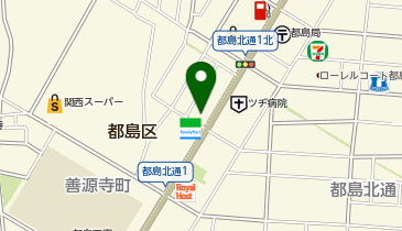 創作料理だるまの地図画像
