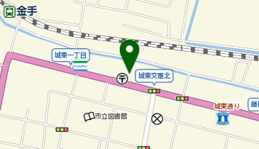 そば処天目の地図画像